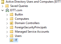 Active Directory Users And Computers Easy It Tutorials